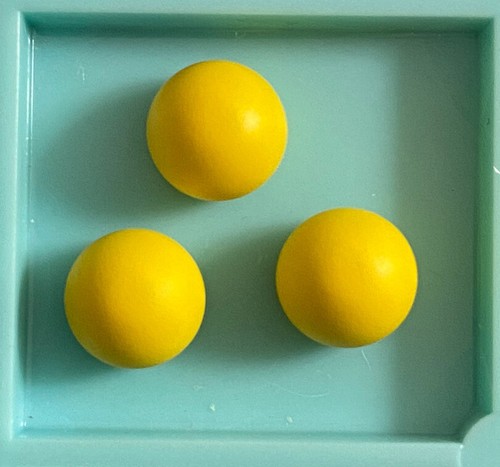 Couronne vintage jaune - jaune, pour