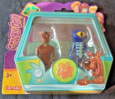 SCOOBY-DOO! - Anciennes figurines de collection-SCOOBY & Le monstre-Sous coffret