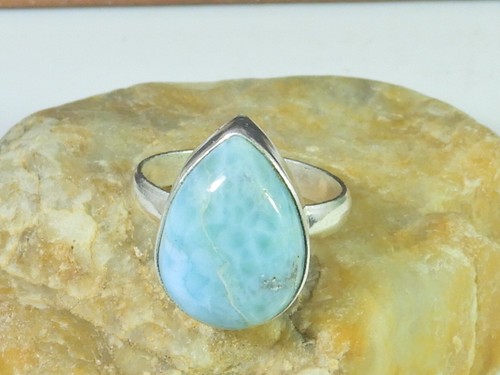Bague poire faite main - , en