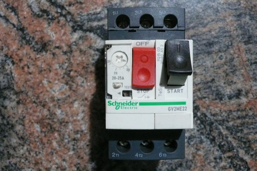 Disjoncteur moteur triphase - disjoncteur,