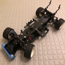 TAMIYA FF01 RC Car Chassis FRP Upper Under Deck 1/10 On-Road Touring EN L'ÉTAT