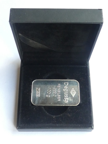 Lingots d'argent Degussa