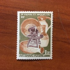 Saint Pierre et Miquelon 443 ** MNH Poterie année 1975