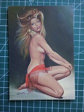 ZP650 CPM Modèle féminin pin up sexy - Dessin Michel Gourdon