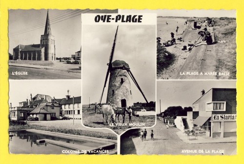 Cpsm souvenir oye plage - cpsm,