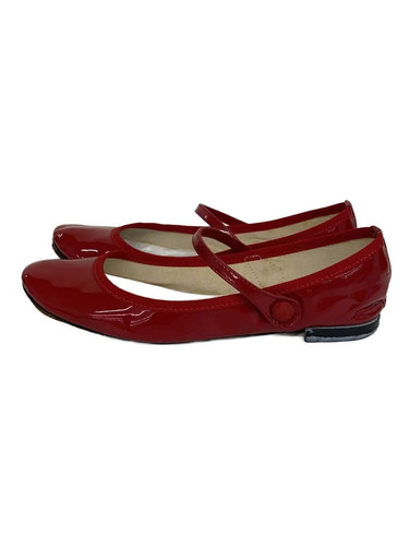 Repetto flat pumps red patent - red,