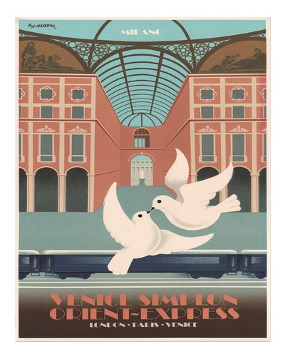 Affiche voyage vintage art - affiche, de
