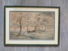 Tableau Truong Van Y Encre Sur