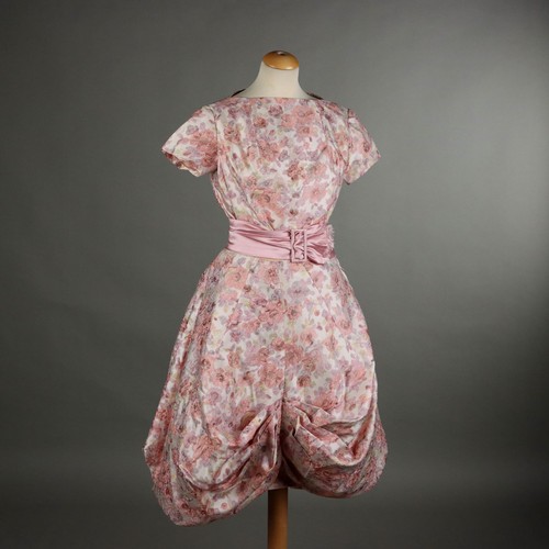 Robe vintage soie avec - robe,