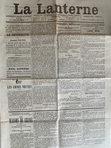Lanterne 15 mars - la,