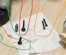 Herman Miller Embody Chaise Boulons 2 Vert, 2 Rouge, 4 Jaune Plus 3 Jeux Bandes