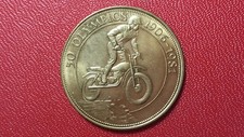 Jeton 50 Olympics 1981 Moto Cross - magasins GB Belgique