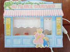 Cadre lampe vitrine Au pierrot
