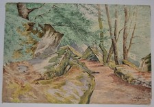 Aquarelle originale signée