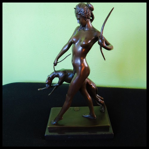 Figurine bronze art - figurine, nouveau