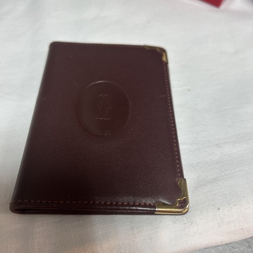 Porte carte carnet cartier - ,