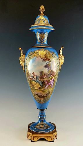 Large 19c french sevres - french,