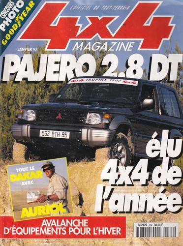4x4 magazine 184 pajero 8 - magazine, n°184