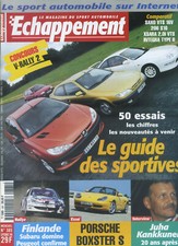 ECHAPPEMENT n°385 09/1999 SAXO VTS 206 S16 XSARA VTS INTEGRA TYPE R BOXTER S