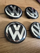 4 Capuchons Originaux VW 65mm Cache moyeu de Jante Enjoliveurs 3B7601171