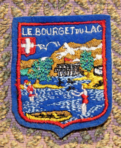 Ancien écusson coudre - écusson, à