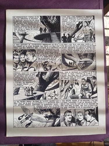 Planche originale raoul - originale,