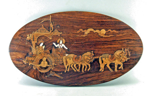 Ancien tableau en - ,