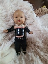 POUPON EN  TERRE DE PIPE. POUPEE ANCIENNE