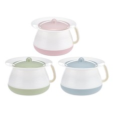 Pot de chambre avec la cruche d'urine de nuit d'urine pour le couvercle pour