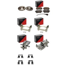 MAXGEAR Disques+Revêtements+Étriers+Support Arrière Convient pour VW T5 T6