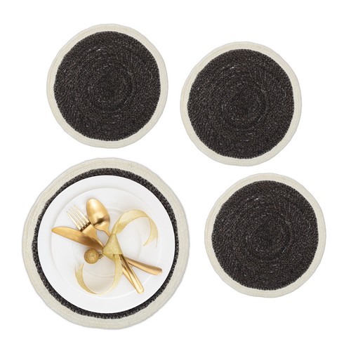 Set table napperon rond 4 - de,