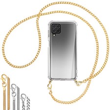Collier (Chaîne en métal) pour Samsung Galaxy M62 Coque avec cordon Etui Case Co