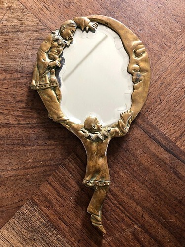 Joli ancien petit miroir - joli,