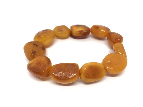 Ancien bracelet ambre cadeau - ambre,
