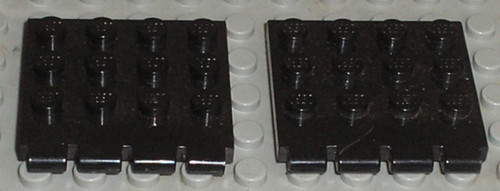 Lego black hinge - x,