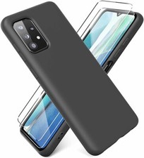 Coque pour Samsung A12 A21s A32 5G A42 A51 A52 Protection TPU + Verre Trempé