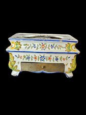 Encrier faïence Desvres Emile