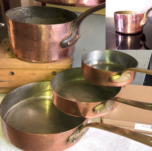 Cuivre ancien casserole - ancien,