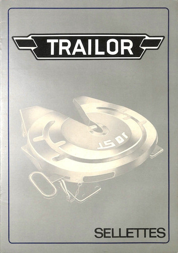 Remorques trailor sellettes - trailor,