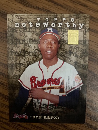 2001 topps noteworthy - 2001,