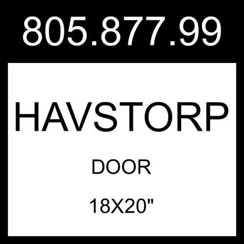 Ikea havstorp door - light, gray
