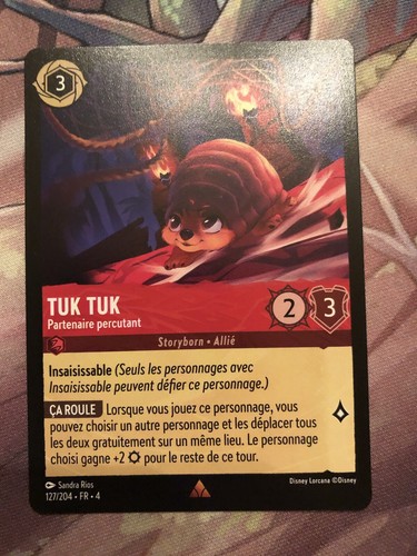 Carte lorcana tcg chapitre 4 - lorcana,