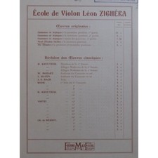 ZIGHÉRA Léon Neuf Études