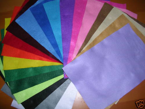 Feutrine 1mm scrapbooking - feutrine, 20