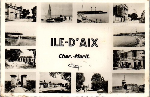 Ile aix carte postale - ile,