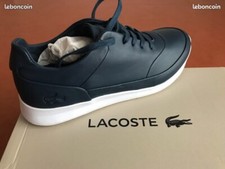 Lacoste Joggeur Lace 100% cuir Neuf