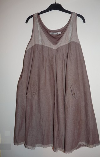 Tunique robe ample ramie - ample, en