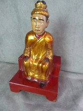 DIGNITAIRE CHINOIS. En bois