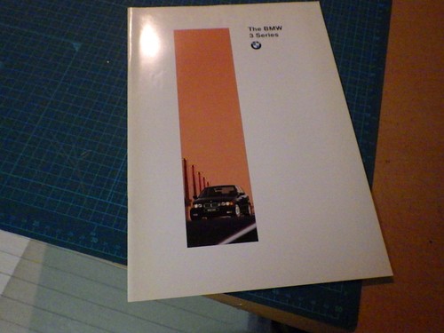 Bmw series japanese brochure - bmw,