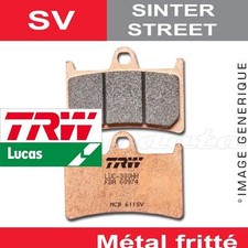 Plaquettes de frein Av. TRW SV Harley-Davidson FXST 1584 Softail Standard 08-